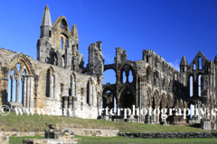 The ruins of Whitby Abbey