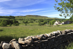 West Witton Moor overlooking West Witton village