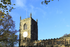 Autumn, Holy Trinity Church, Skipton town