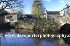 Stone bridge over Malham Beck, Malham village