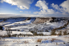 Winter, the Hole of Horcum, North York Moors