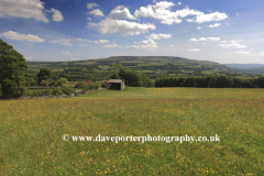 View over West Burton village, Wensleydale