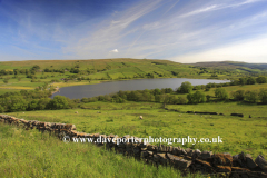 View over Semer water, Raydale, Yorkshire Dales