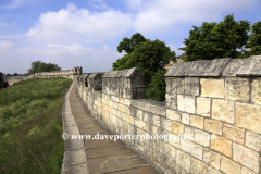 The ancient Walls of York City