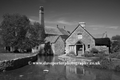 Watermill and Cottages, Lower Slaughter village