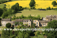 Summer view over Naunton village