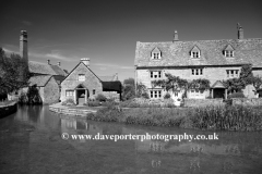 Watermill and Cottages, Lower Slaughter village