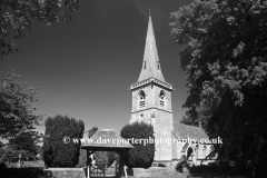 St Marys Church, Lower Slaughter village