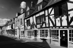 Street scene at Winchcombe town