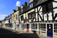 Street scene at Winchcombe town