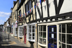 Street scene at Winchcombe town