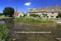 Watermill and Cottages, Lower Slaughter village