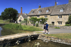 Cottages, River Eye, Lower Slaughter village