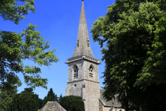 St Marys Church, Lower Slaughter village