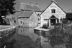 Watermill and Cottages, Lower Slaughter village