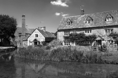 Watermill and Cottages, Lower Slaughter village