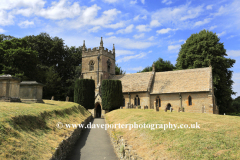 St Peters Church, Upper Slaughter village