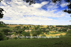 Summer view over Naunton village