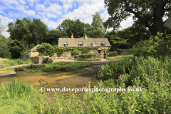 The river Eye at Upper Slaughter village