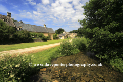 The river Eye at Upper Slaughter village