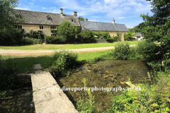 The river Eye at Upper Slaughter village