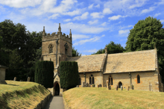 St Peters Church, Upper Slaughter village