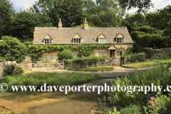 The river Eye at Upper Slaughter village