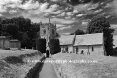 St Peters Church, Upper Slaughter village