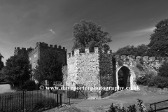 The Castle Gardens; Hertford town