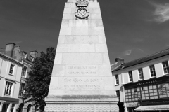 The war memorial, Hertford town