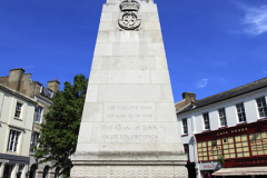 The war memorial, Hertford town