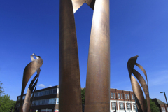 Art Sculptures, Leys Square, Letchworth Garden City