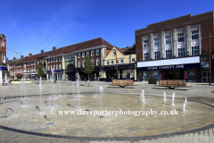 Water Fountains, Leys Square, Letchworth Garden City