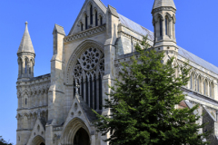 West front of St Albans Cathedral