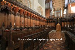 Interior of St Albans Cathedral