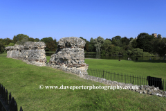 Roman ruins at Verulamium Park, St Albans