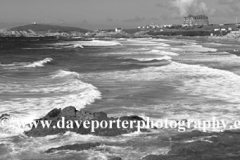 Fistral Surfing beach, Newquay town