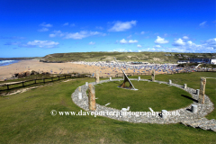 Droskyn Sundial, Millennium Landmark, Perranporth