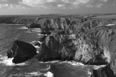 Bedruthan Steps sea stacks, Carnewas Island