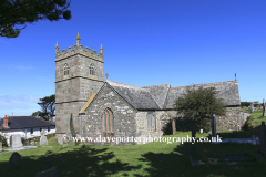 St Senara's church, Zennor village