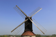 Stevington Windmill; Stevington village