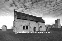 Dovecotes and church, Willington village