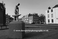 The Vulcan sculpture in the town of Woburn