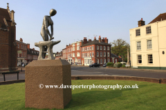 The Vulcan sculpture in the town of Woburn