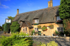 The Green Man Pub, Marholm village