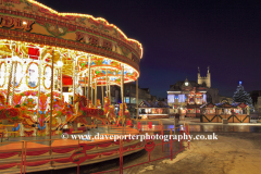 Christmas Lights at Cathedral Square, Peterborough