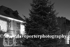 The Christmas lights and Guildhall, Peterborough