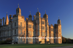 Sunset, Burghley House, Elizabethan Stately Home