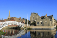 Autumn, River Great Ouse, Godmanchester village