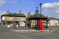 View through Somersham village